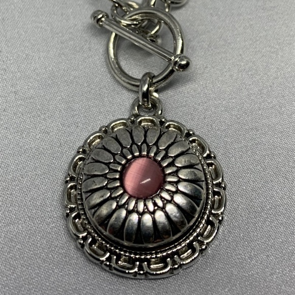 ✨Snap Button Charm Toggle Necklace Set - Picture 5 of 6